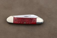 1992 CASE XX DR62131SS RED JIGGED BONE HANDLES