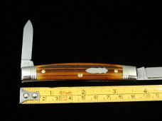 Great Eastern Cutlery Antique Yellow Spring Field Bone Congress Clerk Knife 130224 Wharncliffe
