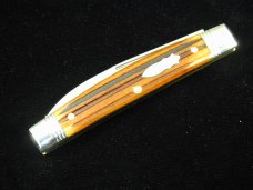 Great Eastern Cutlery Antique Yellow Spring Field Bone Congress Clerk Knife 130224 Wharncliffe