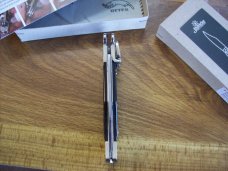 Hubertus Knife Shellpuller Patronenzieher Solingen Large Size 11 Exotic Black Ebonywood UNUSED NIB.