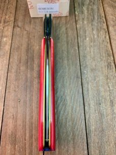 Robeson ShurEdge by Queen Demonstrator RCC Barlow Strawberry Red Smooth Bone 2003