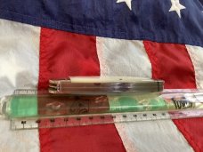 Bulldog Brand "Cattle King" Large Stockman Knife w/ Fantastic Mother of Pearl Handles -NOS 