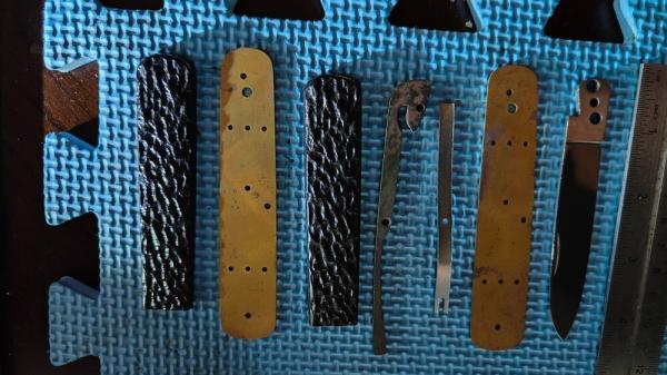 Knife build parts Knife build parts