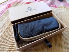 New QSP Knife with original pouch, box, and cleaning cloth