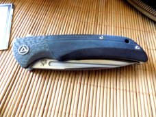 New QSP Knife with original pouch, box, and cleaning cloth