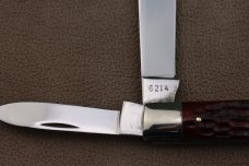 1940-64 Case XX 6214 Red Bone Swell End Jack near perfect