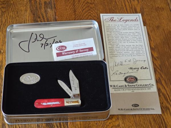 Case XX USA 62009 1/2 SS Smooth Old Red Bone Barlow Knife 1/ 300