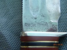 Remington UMC RH-34 , 5" Fixed Blade Knife