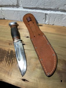 Remington Rh 35 - 5-1/4" Sheath Knife  