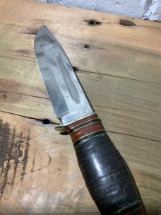 Remington Rh 35 - 5-1/4" Sheath Knife  