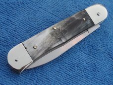 New #11model 7-3/4" Hubertus "Springer" leverlock auto (68.111.BH.11)Brazilian horn LE