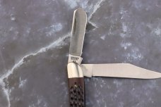 1987 CASE XX 63087SS UAW SCRIBED GLAZED CASE BLADES DELRIN