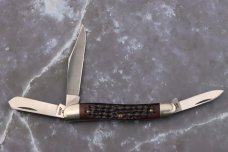1987 CASE XX 63087SS UAW SCRIBED GLAZED CASE BLADES DELRIN