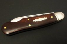 Great Eastern Cutlery Northfield UN-X-LD #56 Easy Open Dogleg Jack Che Chen Rosewood GEC 562123EO
