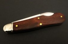 Great Eastern Cutlery Northfield UN-X-LD #56 Easy Open Dogleg Jack Che Chen Rosewood GEC 562123EO