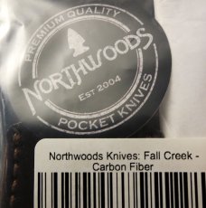 Northwoods Fall Creek Fixed Blade Carbon Fiber Great Eastern Cutlery