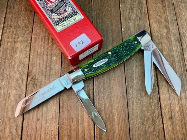 Robeson Mastercraft by Queen Congress Green Jigged Bone 1 of 200