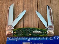 Robeson Mastercraft by Queen Congress Green Jigged Bone 1 of 200