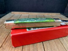 Robeson Mastercraft by Queen Congress Green Jigged Bone 1 of 200