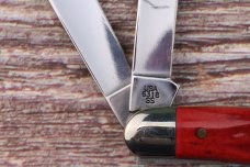 2019 CASE XX 6318SS DARK RED LIGHTLY JIGGED BONE