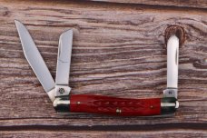 2019 CASE XX 6318SS DARK RED LIGHTLY JIGGED BONE