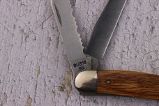 1992 CASE XX DU318ss DUCKS UNLIMITED GLAZED STOCKMAN WITH OAK HANDLES