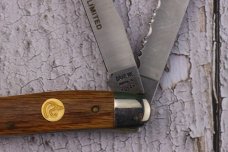 1992 CASE XX DU318ss DUCKS UNLIMITED GLAZED STOCKMAN WITH OAK HANDLES