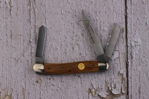 1992 CASE XX DU318ss DUCKS UNLIMITED GLAZED STOCKMAN WITH OAK HANDLES