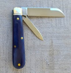 GEC 143223 Navy Blue Smooth Bone Jack....Northfield..Sheepsfoot and pen...Great saturation...NIT 