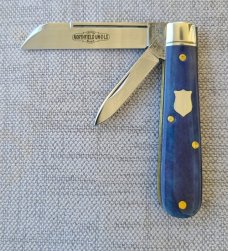 GEC 143223 Navy Blue Smooth Bone Jack....Northfield..Sheepsfoot and pen...Great saturation...NIT 