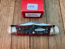 Robeson Shuredge by Queen Rail Splitter Raspberry Jigged Bone 1 of 200 