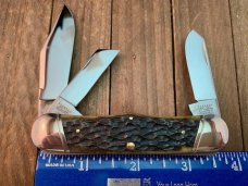 Robeson Shuredge by Queen Rail Splitter Antique Green Bone 1 of 200 