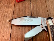 Robeson Shuredge by Queen Rail Splitter Antique Green Bone 1 of 200 