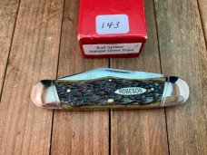 Robeson Shuredge by Queen Rail Splitter Antique Green Bone 1 of 200 