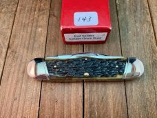 Robeson Shuredge by Queen Rail Splitter Antique Green Bone 1 of 200 