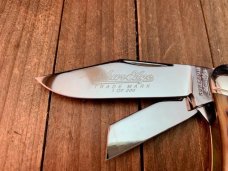 Robeson Shuredge by Queen Rail Splitter Carmel Worm Grove Bone 1 of 200 