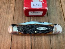 Robeson Shuredge by Queen Rail Splitter Carmel Worm Grove Bone 1 of 200 