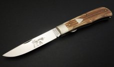 Great Eastern Cutlery #23L Liner Lock Micarta Pioneer Trapper GEC 235120L