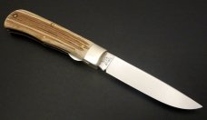 Great Eastern Cutlery #23L Liner Lock Micarta Pioneer Trapper GEC 235120L
