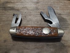 Old Remington Collection! Two RS3333 Official Boy Scout Knives - RH4 Hunting and Skinning Knife 