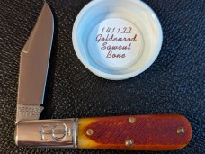 Great Eastern Cutlery 14 TC Goldenrod Sawcut Bone