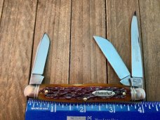Robeson Mastercraft by Queen Cattleman’s Stockman Amber Jigged Bone 1 of 200