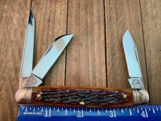 Robeson Mastercraft by Queen Cattleman’s Stockman Amber Jigged Bone 1 of 200