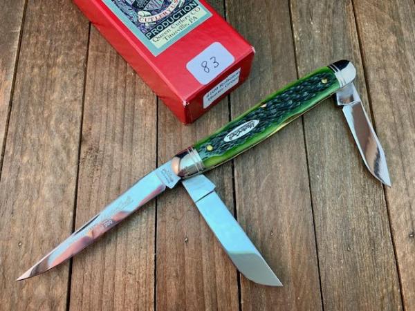 Robeson Mastercraft by Queen Cattleman’s Stockman Hunter Green Jigged Bone 1 of 200 Robeson Mastercraft by Queen Cattleman’s Stockman Hunter Green Jigged Bone 1 of 200