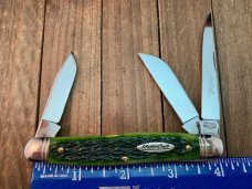 Robeson Mastercraft by Queen Cattleman’s Stockman Hunter Green Jigged Bone 1 of 200 