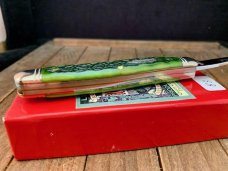 Robeson Mastercraft by Queen Cattleman’s Stockman Hunter Green Jigged Bone 1 of 200 