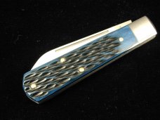 Beaver Falls Cutlery 2023 Blue Jigged Bone Jack Knife from Cooper Cutlery USA BJB
