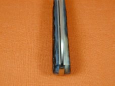 Beaver Falls Cutlery 2023 Black Reverse Worm Grooved Bone Jack Knife from Cooper Cutlery USA RWG