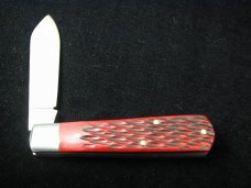 Dollar Knife Co. 2023 Red Jigged Bone Jack from Cooper Cutlery USA RJB NS