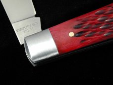 Dollar Knife Co. 2023 Red Jigged Bone Jack from Cooper Cutlery USA RJB NS